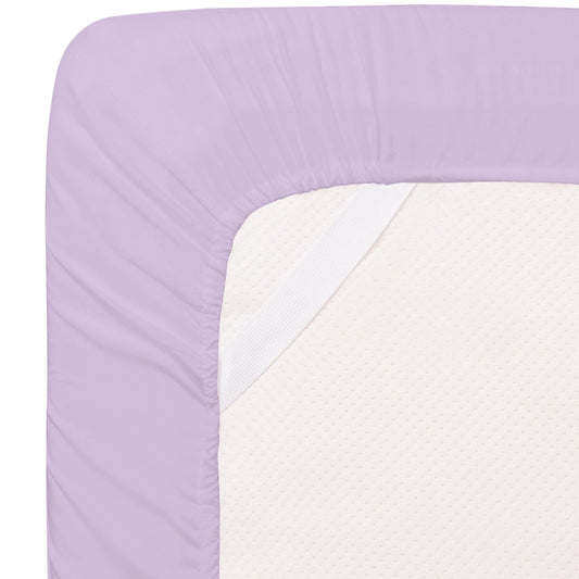 Buy 1 Get 1 - 1800 TC Series Double Brushed Bamboo Blend Lilac Bed Sheet Set (6-Piece)